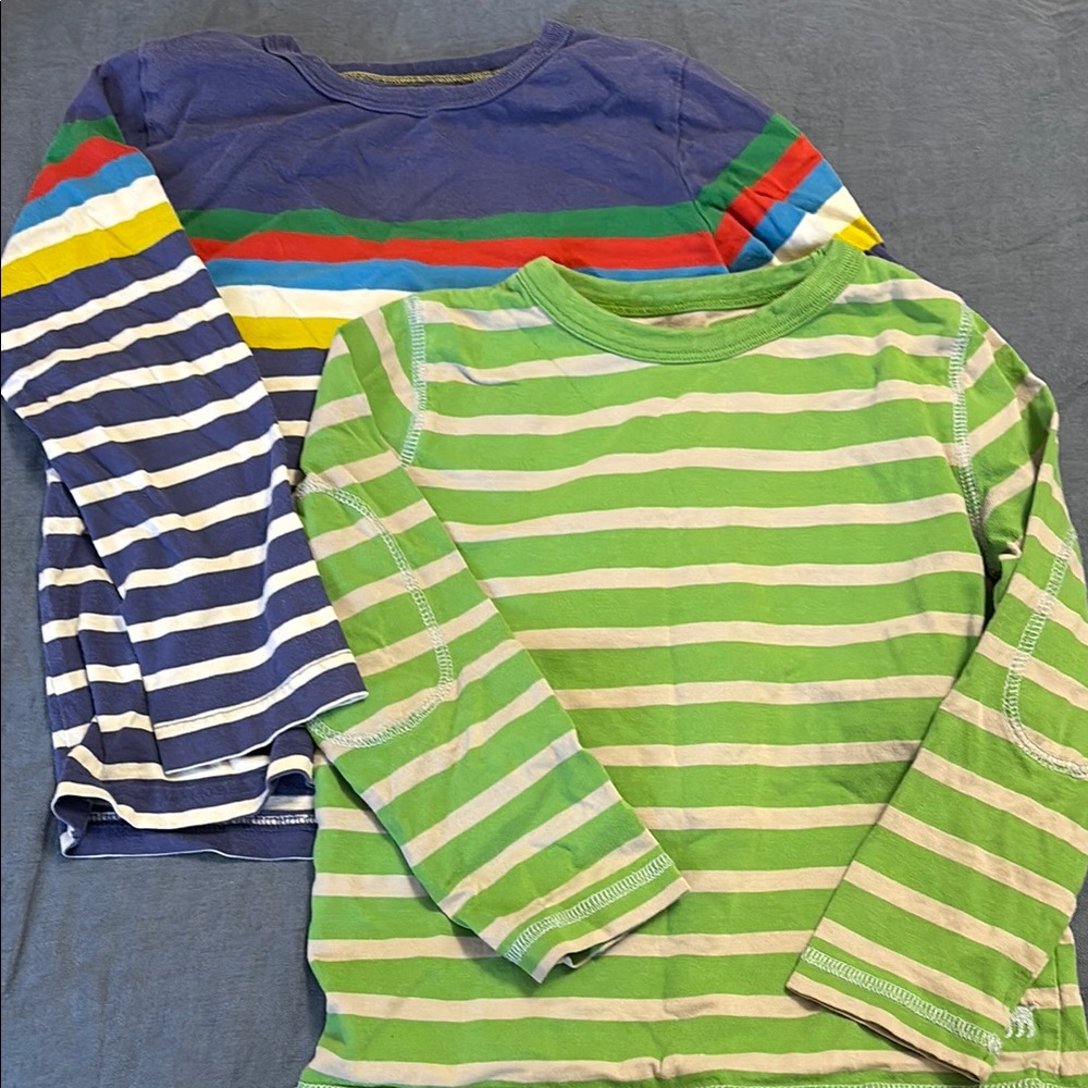 4-5 Boden Striped Kids Long Sleeve Tops